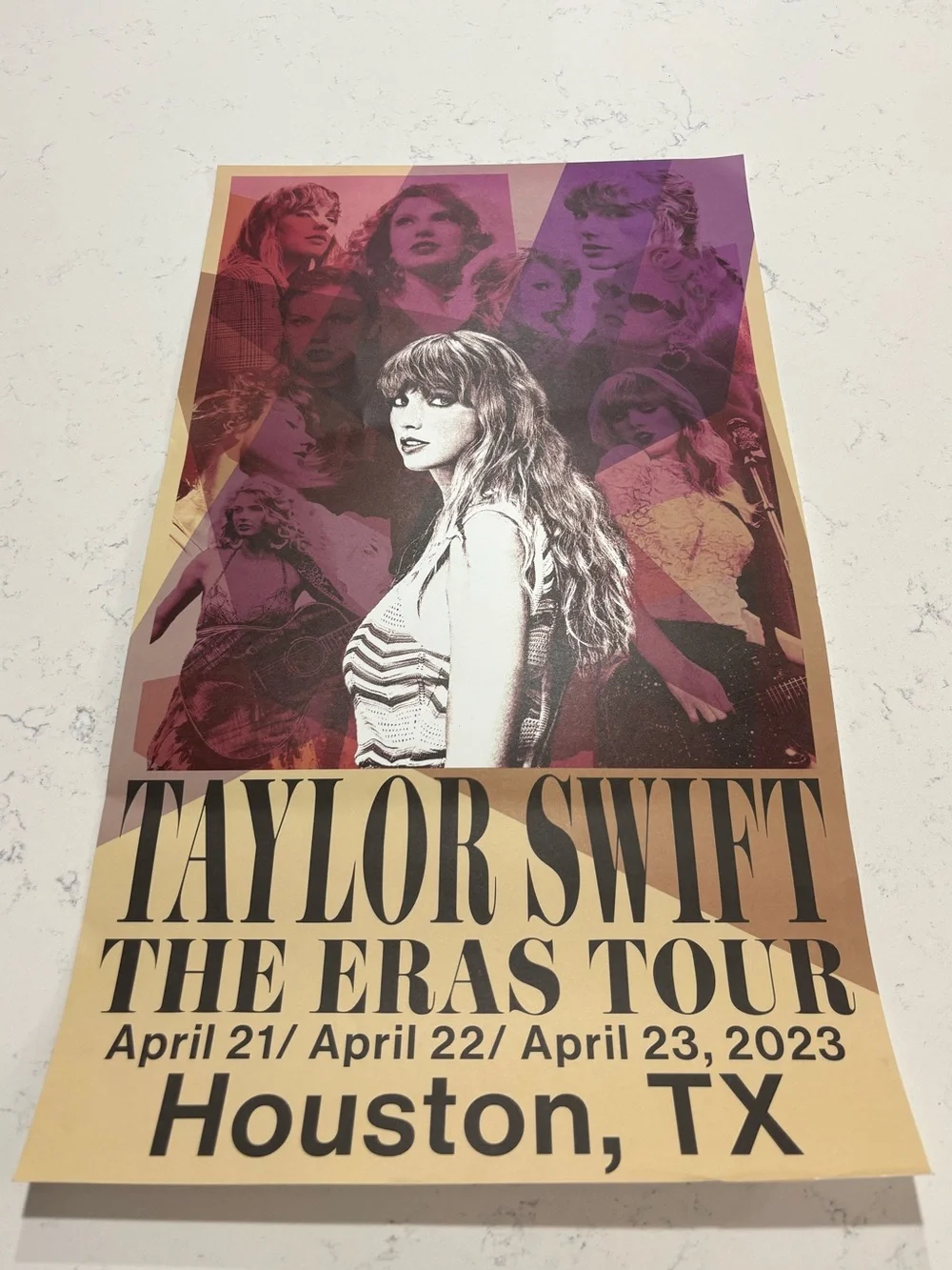 Eras Tour Houston Poster